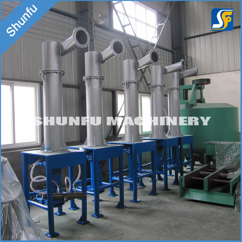 双锥体高效高浓除沙器